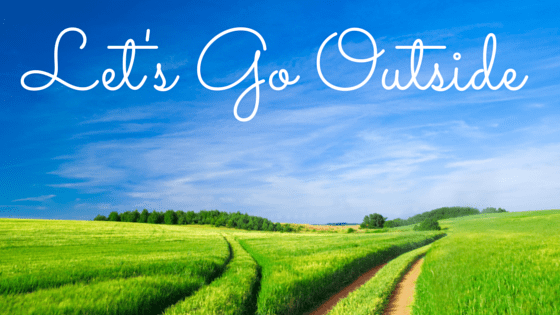 A Healthy Happy Glow Let's Go Outside