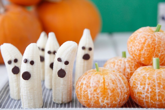 Tangerine Pumpkins Banana Ghosts